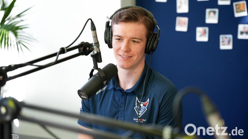 Niklas Länger plant bereits die Karriere nach der Karriere. Im Eishockey-Podcast &quot;Powerplay&quot; erzählt er auch von seinem Studium. Bild: Marina Gube