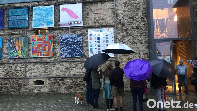 &quot;Farbe auf der Straße&quot; ist noch einige Wochen im CeBB zu sehen. Bild: Kamila Juslova/exb