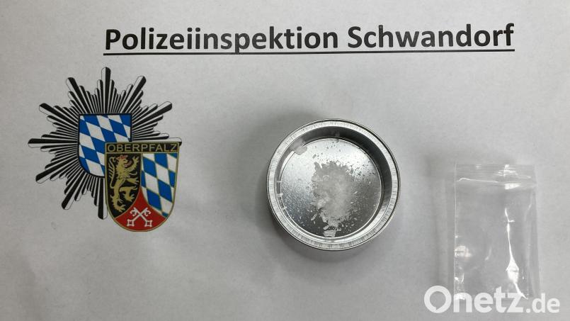 Das von der Polizei beschlagnahmte Crystal Meth. Bild: Polizeiinspektion Schwandorf/exb