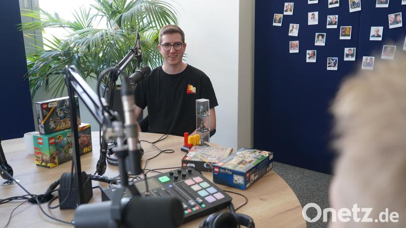 Der Gewinner der fünften Staffel der Unterhaltungsshow &quot;Lego Masters&quot; auf RTL, Julian Thoma, ist zu Gast im Pixel-Popcorn-Podcast. Bild: Laura Fröhler