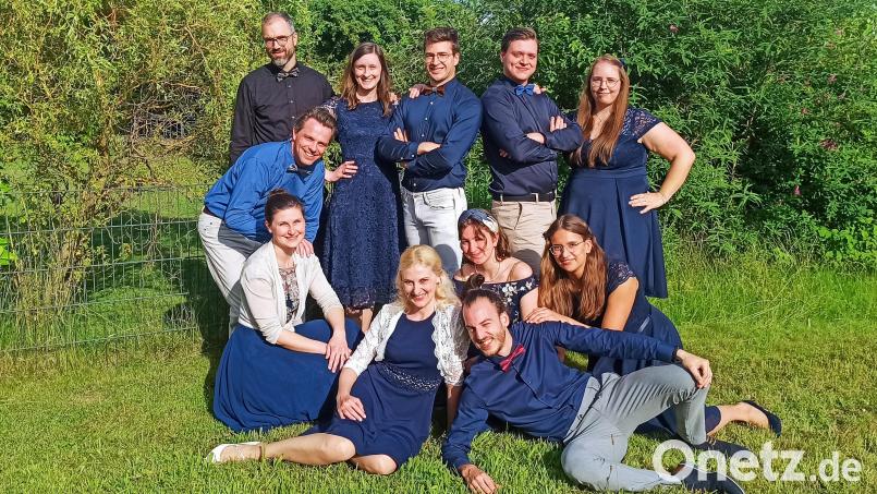 Geistliche Chormusik im modernen und klassischen Rahmen präsentiert das junge Ensemble Voices zum zweiten Mal in der Amberger Bergkirche. Bild: Manuela Falk