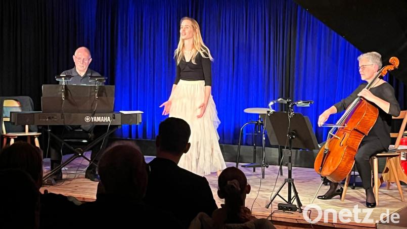 Das Trio American Songbook mit (von links) Albert Sommer, Laura Demjan und Ute Sommer. Bild: Reinhard Fütterer
