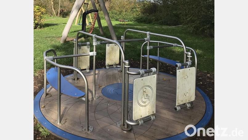In Hahnbach existiert bereits ein integrativer Spielplatz. In Ammerthal wollen sie auch so einen haben. Bild: mma
