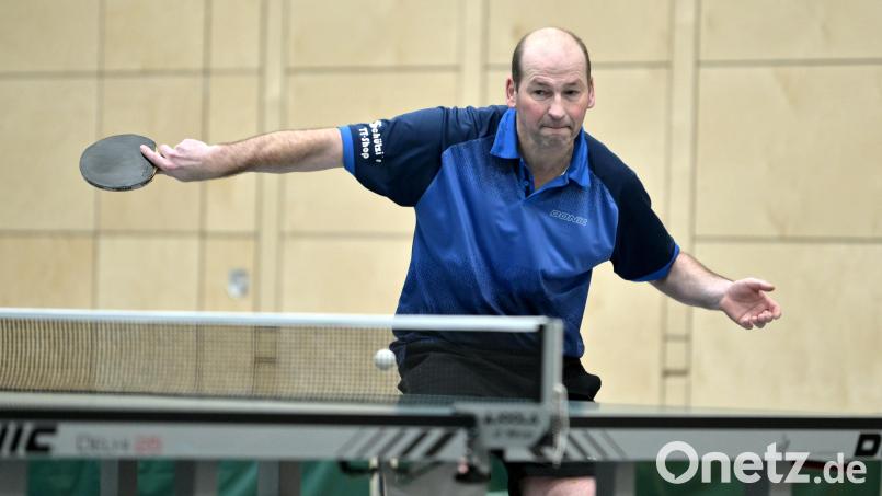 Markus Hummel (Szene aus einem früheren Spiel) und seine Teamkollegen vom TTSC Kümmersbruck besiegten im Landkreisduell Schnaittenbach. Archivbild: Hubert Ziegler
