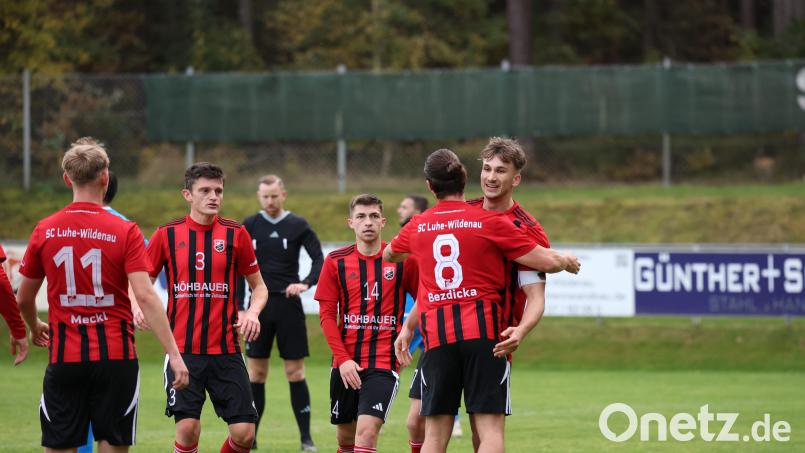 Der SC Luhe-Wildenau will am Mittwochabend auch in Bad Kötzting jubeln. Bild: Dieter Jäschke
