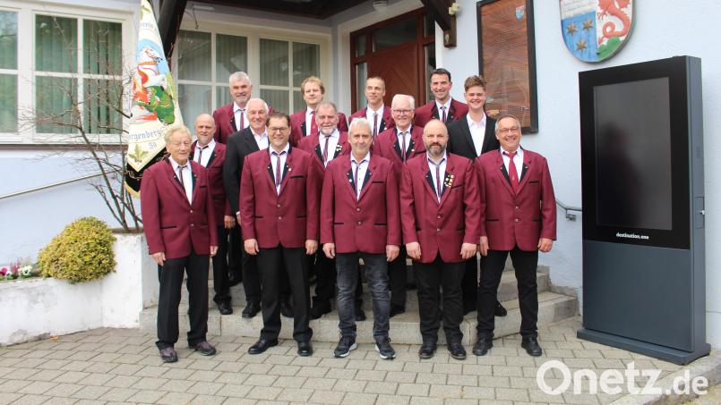 Die Männer von &quot;Sangeslust&quot; Georgenberg gehen zum 95-jährigen Bestehen auf Wirtshaustour. Bild: pi