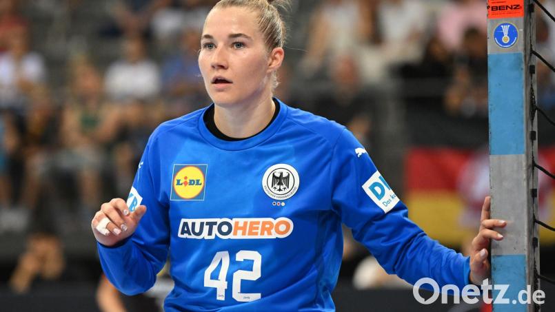 Katharina Filter war gegen Dänemark die beste deutsche Spielerin. Bild: Marijan Murat/dpa