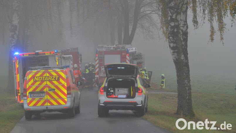 Bei Oberlind hat sich am Montag ein schwerer Unfall ereignet. Bild: dob