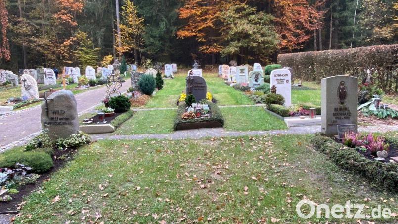 Wenn Gräber aufgelassen werden, werden die leergewordenen Grabstellen nicht unbedingt schnell wieder verkauft. Lücken wie am Friedhof in Nabburg sind normal. Ob die Zahl derer schon überhand nimmt und Konzepte erdacht werden müssen, ist nicht überall gleich. Bild: cv