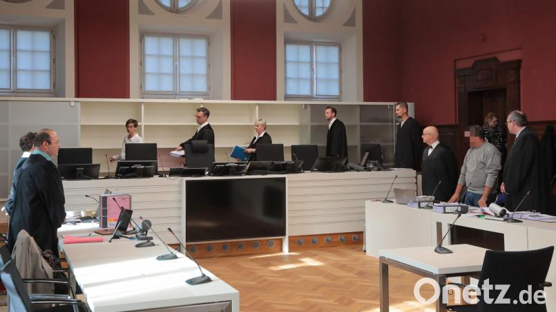 Der Prozess findet im Schwurgerichtssaal des Landgerichts Amberg statt. Bild: Wolfgang Steinbacher