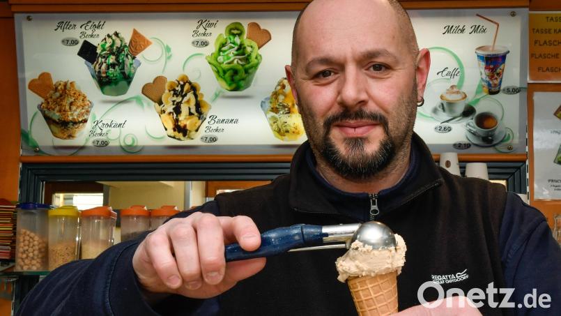 Sieben Jahre lang war Simone Bittus Chef von &quot;Eis Europa&quot; in Sulzbach-Rosenberg. Nun will er sich beruflich weiterentwickeln – dazu verlässt er mit seiner Familie die Stadt und geht nach Oberbayern. Archivbild: Petra Hartl