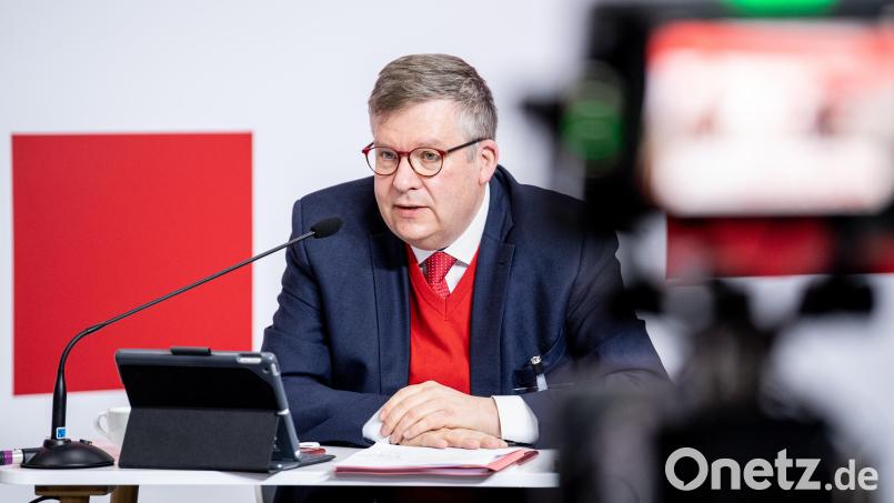 Der SPD-Abgeordnete Volkmar Halbleib Archivbild: Matthias Balk/dpa