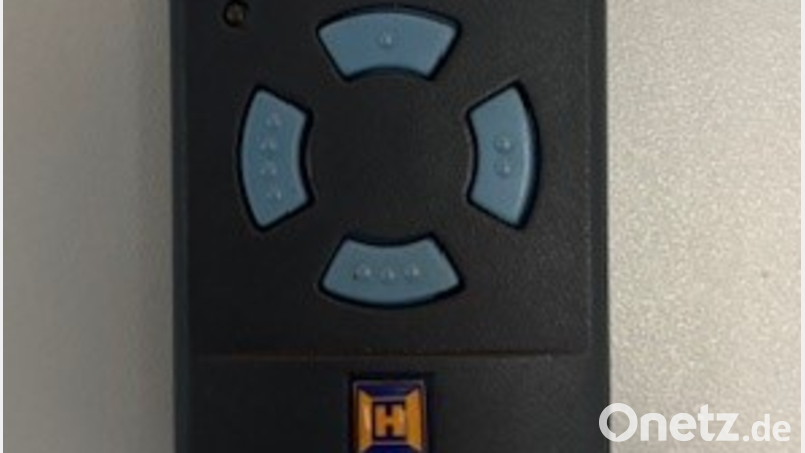 Wem gehört dieser Hörmann-Garagentoröffner? Bild: Polizei Schwandorf/exb