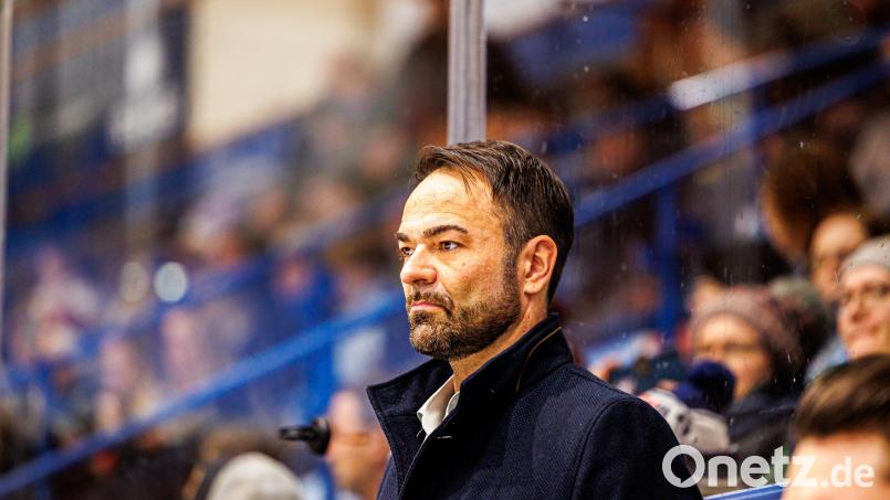 Sebastian Buchwieser, Trainer der Blue Devils Weiden. Bild: Werner Moller