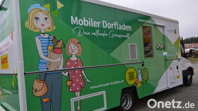 Der neue Mobile Dorfladen der Steinwald-Allianz ist seit Dienstag, 5. November, offiziell in Betrieb. Bild: tss