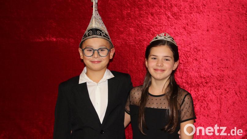 Das diesjährige Kinderprinzenpaar Sophia I. und Hugo I. Bild: kro