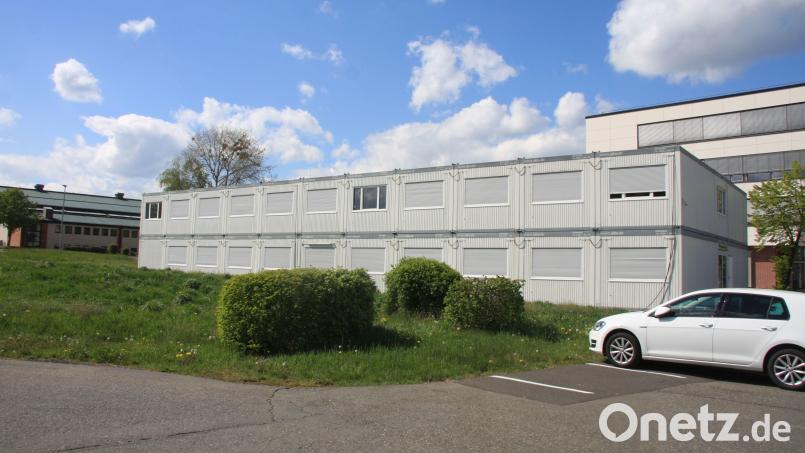 Einst standen die Schulcontainer in Wiesau, dann kamen sie zur Pestalozzi-Schule nach Weiden. Künftig sollen sie in der Albert-Schweitzer-Schule die Offene Ganztagsschule beherbergen. Archivbild: wro