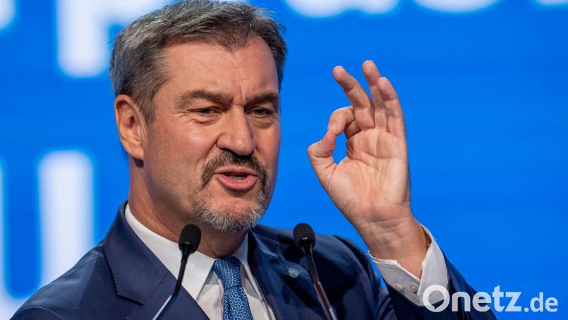 Markus Söder will im bevorstehenden Wahlkampf keine Schlammschlacht. Archivbild: Peter Kneffel/dpa