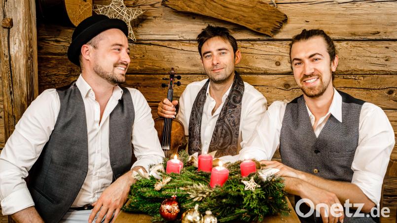 Das österreichische Trio Cobario tritt am 8. Dezember in der Spitalkirche auf. Bild: Manuela Fuchs/exb
