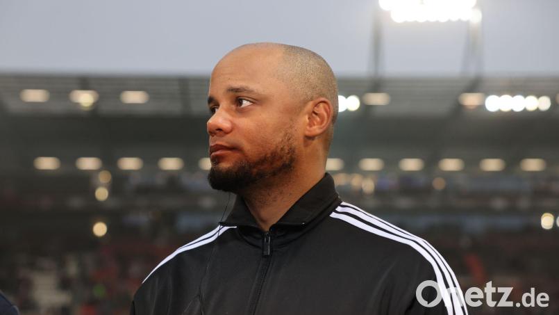 Vincent Kompany setzt erstmals Leon Gortzka von Beginn an ein. Bild: Christian Charisius/dpa