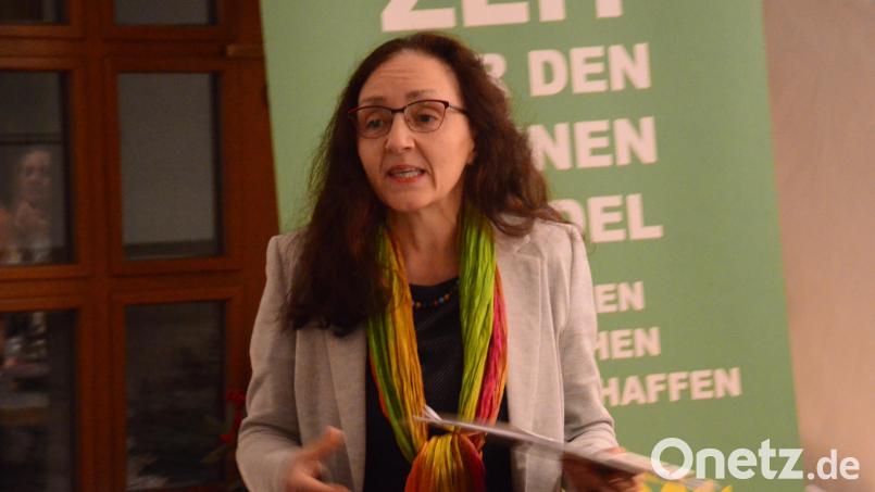 Anne Droste stellt sich vor. Bild: Kunz
