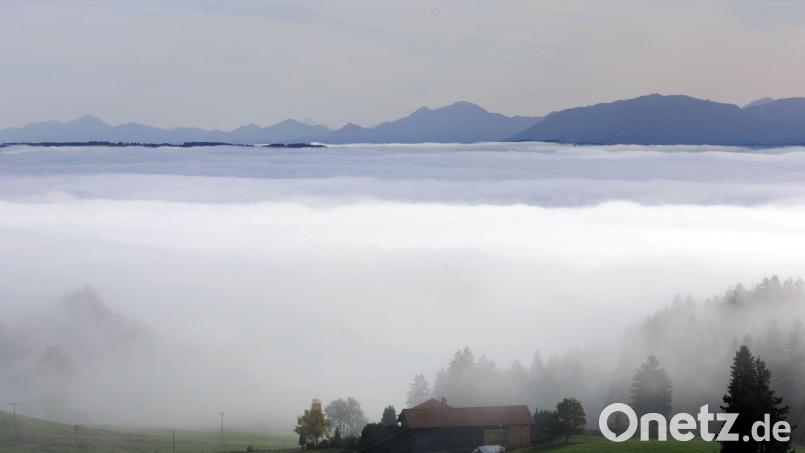 Panorama im Allgäu: Die Schwaben liegen bei der Lebenszufriedenheit über dem bayerischen Durchschnitt. (Archivbild) Symbolbild: Karl-Josef Hildenbrand/dpa