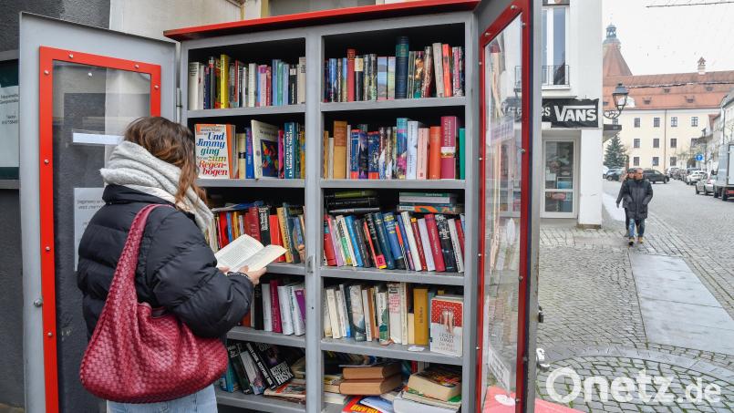 Öffentliche Bücherschränke sind eine kostenfreie und nachhaltige Alternative zu Buchhandlungen. Bild: Petra Hartl