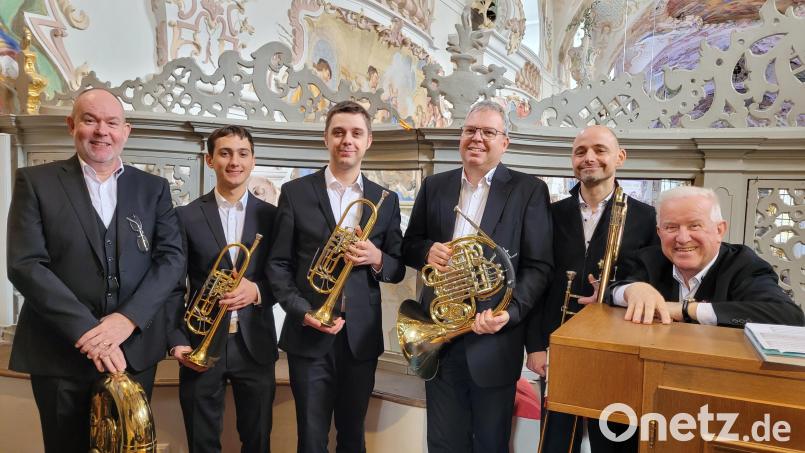 Die Formation Chambrass mit Paul Windschüttl (rechts). Bild: Karin Hochmuth/exb
