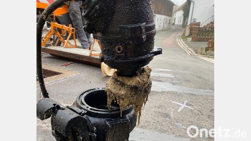 Durch aus Haushalten eingeleitete Feststoffe wurden zwei Pumpen schwer in Mitleidenschaft gezogen. Bild: Anton Köppl/exb