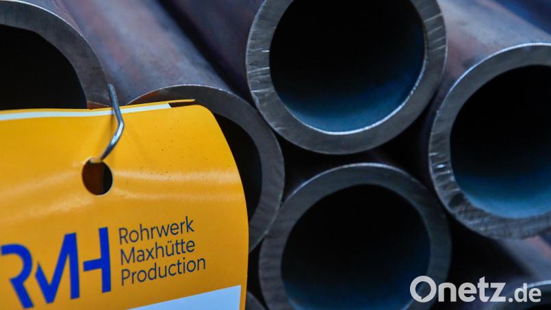 „Rohrwerk Maxhütte Production“, so lautet der neue Name des Sulzbach-Rosenberger Röhrenherstellers nach dem Kauf durch den Stahlbranchen-Experten Edwin Eichler. Ein Ausbau der Produktion sei jetzt das Gebot der Stunde. Bild: Petra Hartl
