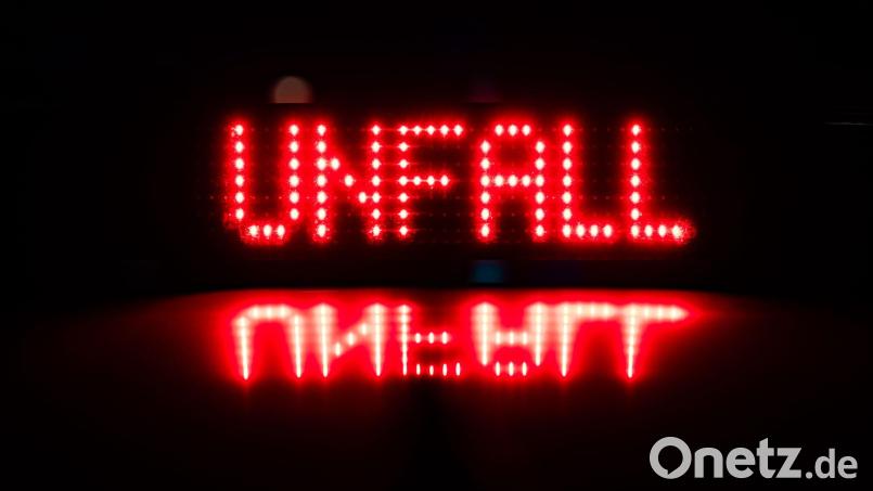 In Amberg-Sulzbach hat es gekracht. Bild: Robert Michael/dpa