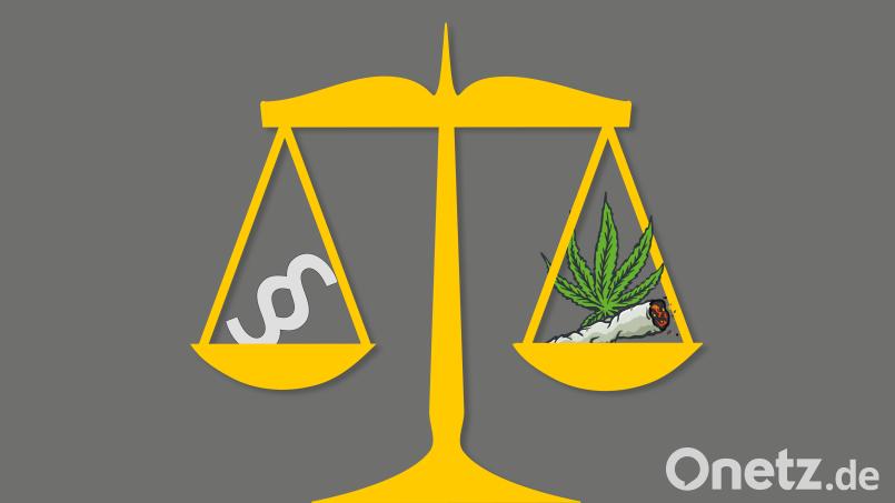 Weil das neue Cannabis-Gesetz eine rückwirkende Amnestie-Regelung vorsieht, müssen Staatsanwaltschaften in Bayern Tausende eigentlich abgeschlossene Altfälle noch einmal überprüfen. Grafik: Jakob Graf