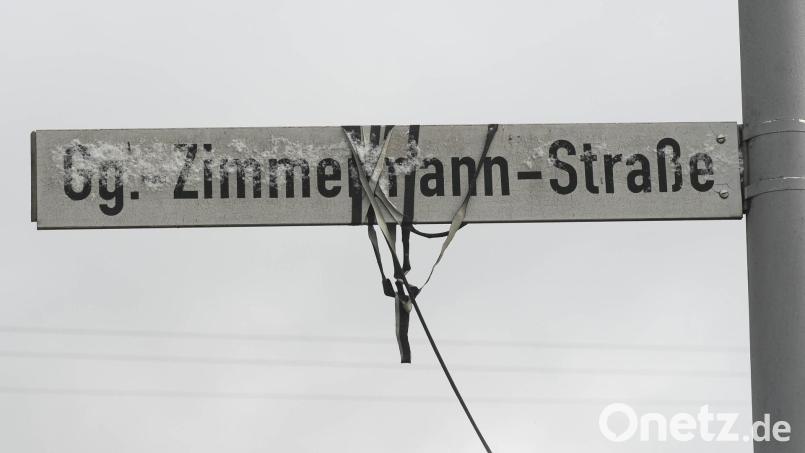 Die Einwohner von Eslarn haben entschieden: Die Georg-Zimmermann-Straße wird auch weiterhin diesen Namen tragen. Bild: Gabi Schönberger