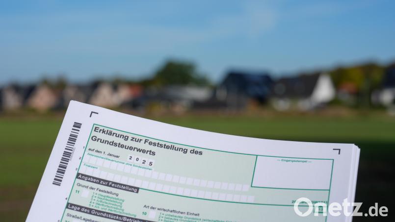 Ab 2025 wird die Grundsteuer in Bayern anders berechnet. Klar ist nun: In Weiden soll der Hebesatz für die Grundsteuer B gleich bleiben, bei 400 Prozent. Symbolbild: Marcus Brandt/dpa