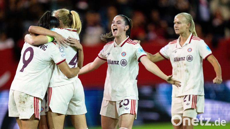 Einer der bisherigen Saisonhöhepunkte der FC-Bayern-Frauen: Das 5:2 gegen den FC Arsenal am ersten Spieltag der Champions-League-Saison. Bild: Sven Hoppe/dpa