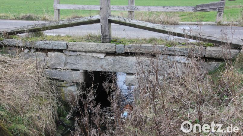 Die stark beschädigte Brücke zwischen Grün und Grünmühle soll 2025 dringend erneuert werden. Bild: kro