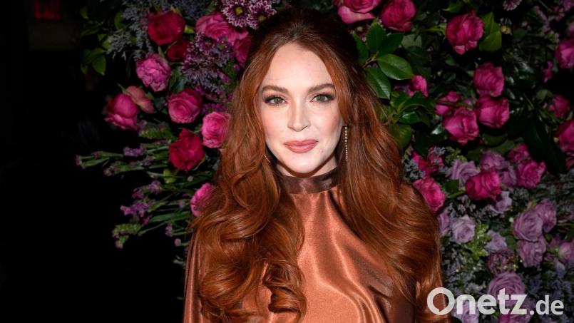 Millionen weltweit sehen sie gern in Weihnachtsliebesfilmen: Lindsay Lohan. (Archivbild) Bild: Charles Sykes/Invision/AP/dpa