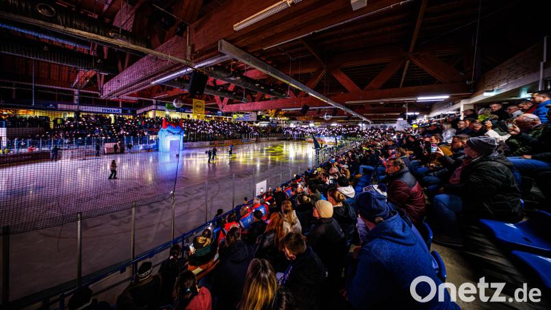 Der Eishockey-Standort Weiden kämpft ums Überleben. Bild: Werner Moller