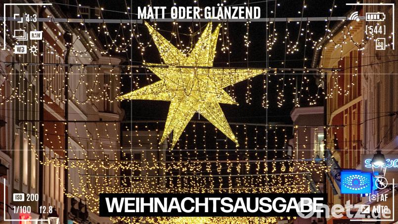 Matt oder glänzend - die Weihnachtsedition. Bild: Alexander Unger