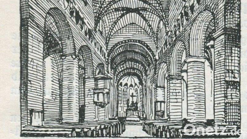 Diese Vignette aus Karl Winklers „Oberpfälzisches Heimatbuch“ (1925) zeigt die Klosterkirche Kastl. Die Auflösung des Klosters fand am 29. November 1556 statt. Bild: Oberpfälzisches Heimatbuch