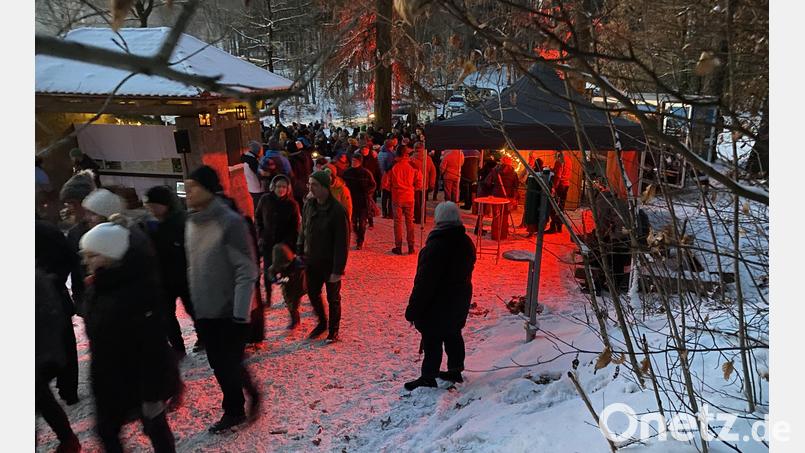 Großer Andrang herrschte in der Vergangenheit beim &quot;Weihnachtszauber&quot; in Tännesberg. Bild: Josef Glas