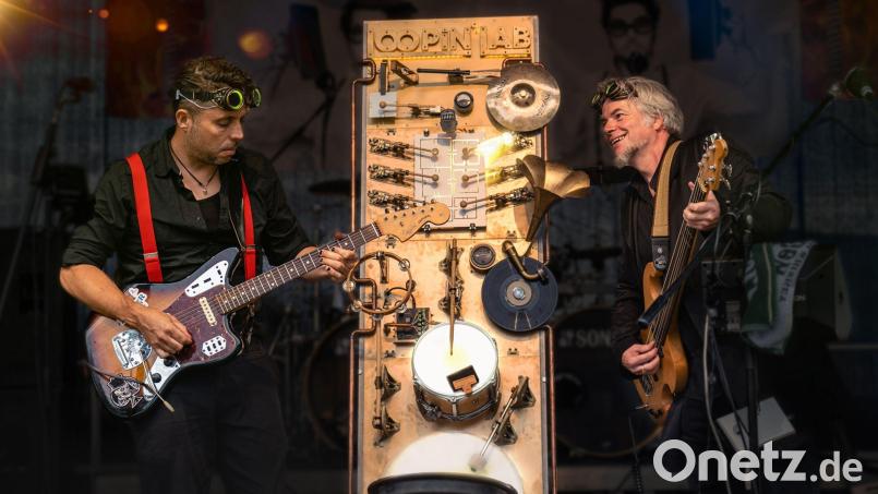 Das Duo Loopin&#039;Lab. Bild: Loopin&#039;Lab/exb