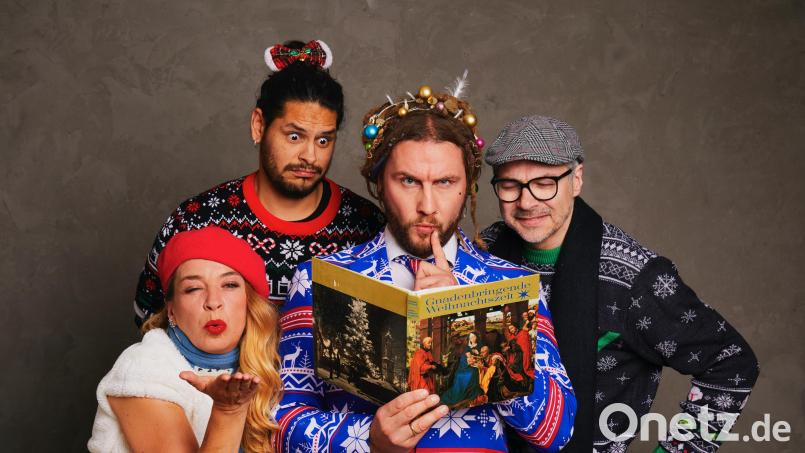 Die Formation Lost In A Bar, kurz LIAB, kommt mit ihrem Weihnachtsprogramm nach Weiden. Bild: Lost In A Bar/exb