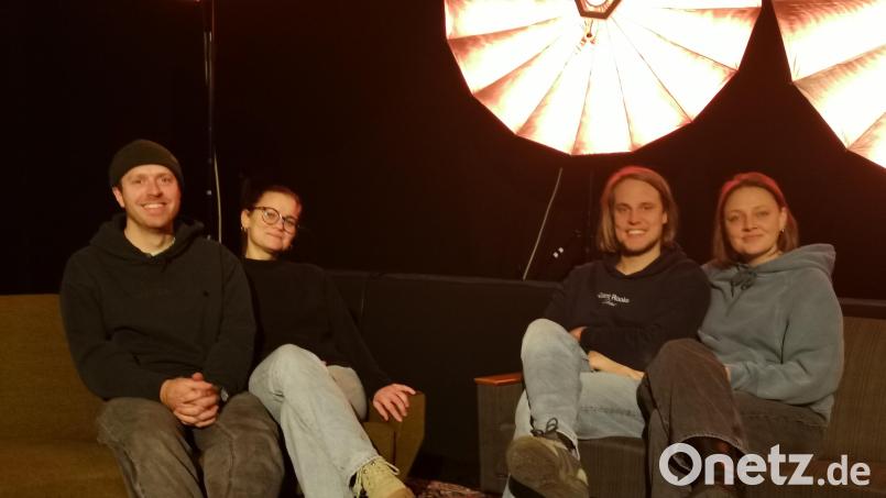 Auf den Vorstand des &quot;Sündikats&quot; kommt 2025 ein großer Umbau zu. Von links: Lukas Höllerer, Franziska Hirmer, Maximilian Bihler und Ines Penner. Bild: Schulz