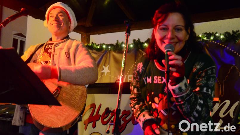 Ulli Vogel und Martina Zeug sind zwei Drittel &quot;Herzblatt Music&quot;. Bild: Kunz