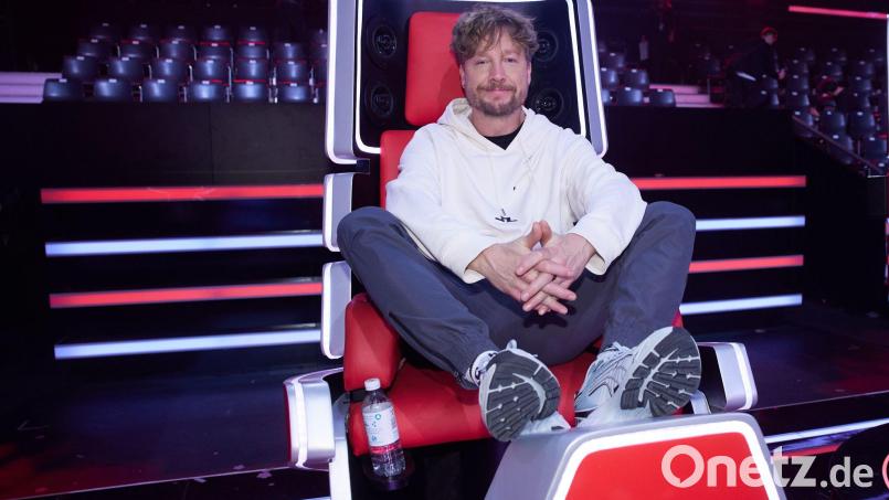 Samu Haber, hier als Coach bei &quot;The Voice of Germany“, gibt am 30. Juli in Schwarzenfeld ein Konzert. Bild: Joerg Carstensen/dpa