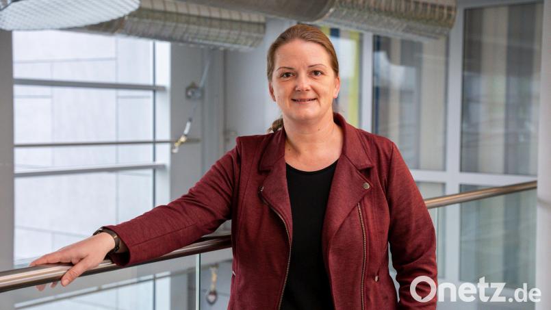 Bundestagsabgeordnete Tina Winklmann steht auf einem aussichtsreichen Listenplatz für die Bundestagswahl am 23. Februar. Bild: Marina Gube/exb