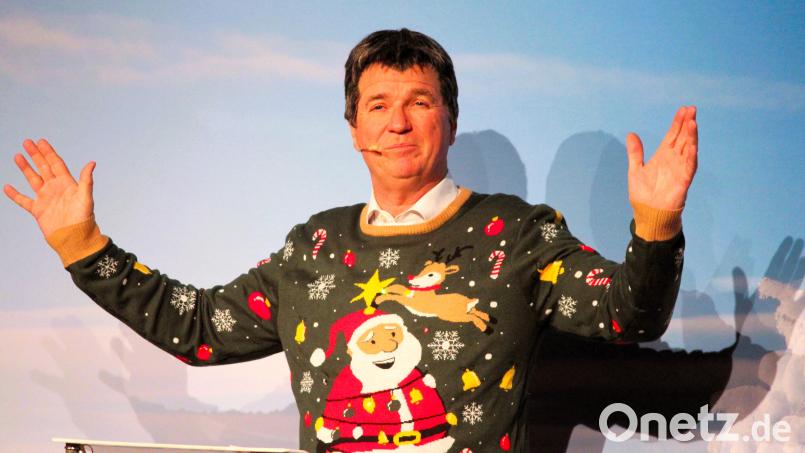 Markus Söder, aktueller Hausherr der Bayerischen Staatskanzlei, durfte bei der Weihnachtsfeier freilich nicht fehlen. Bild: stg