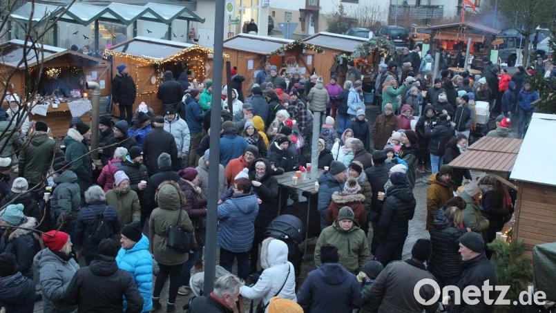 Mehrere hundert Besucher kamen zum &quot;Winterzauber&quot; nach Ebnath. Bild: soj
