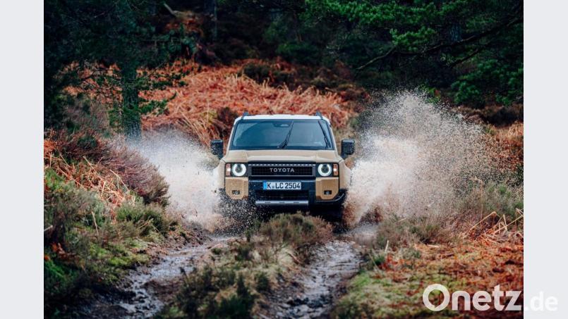 Legendärer Japaner in natürlichem Habitat: Der Land Cruiser sieht weiterhin nicht nur nach Geländewagen aus - er bleibt es auch. Bild: Jayson Fong/Toyota/dpa